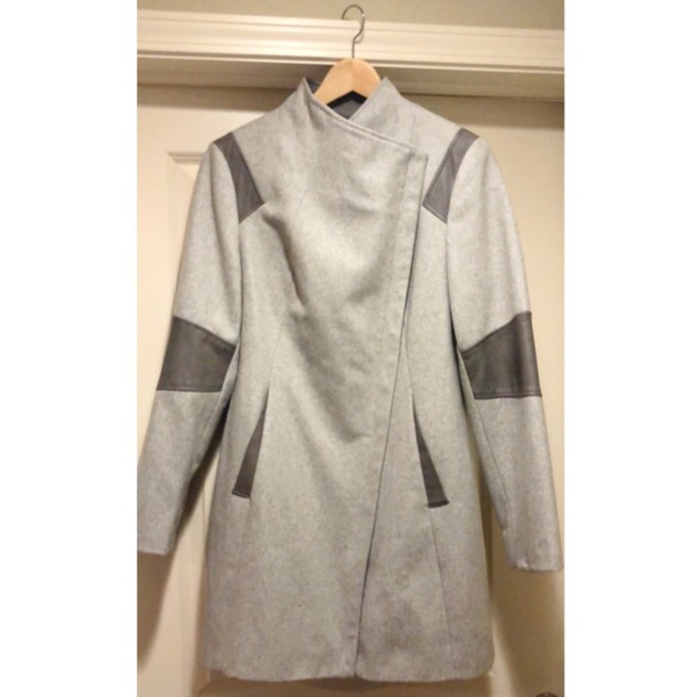 Calvin Klein gray coat